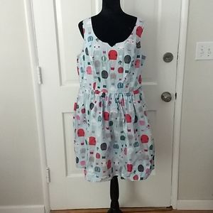 Modcloth Hit Air Balloon Dress 1X NWT